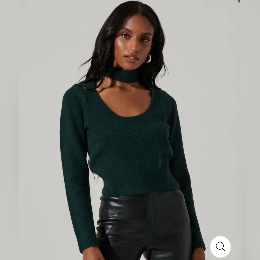 ASTR The Label Green Sweater Size Small Perfect Condition